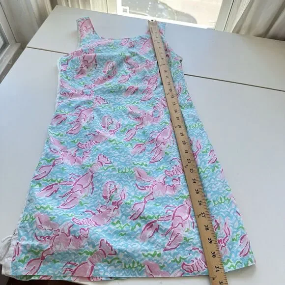 Lilly Pulitzer Pink and Blue Mini Dress - Picture 12 of 12